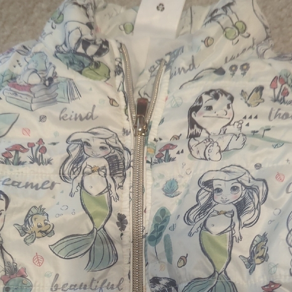 Disney Light Floral Puffer Jacket - Picture 7 of 8